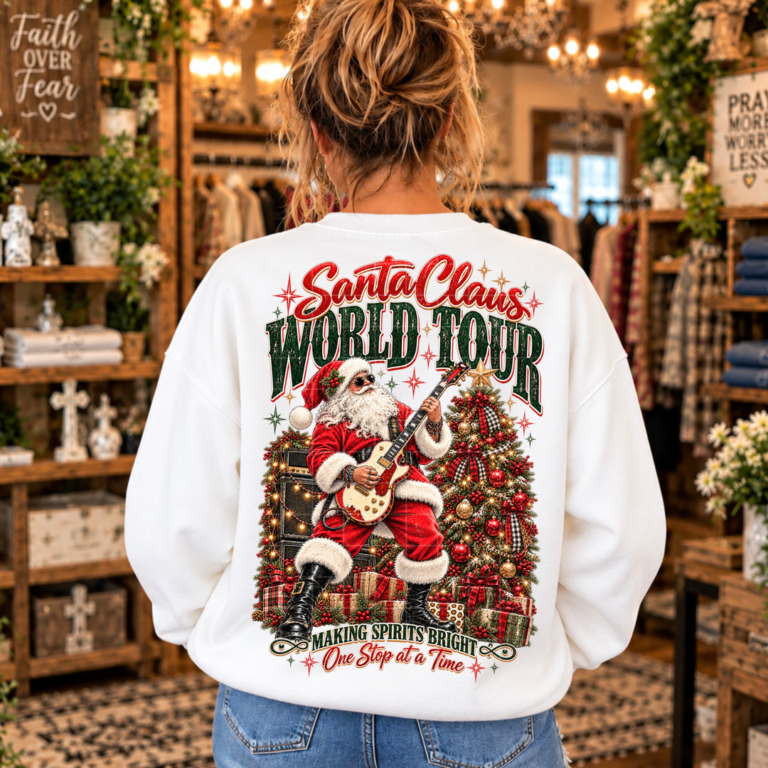 World Tour Christmas DTF Print