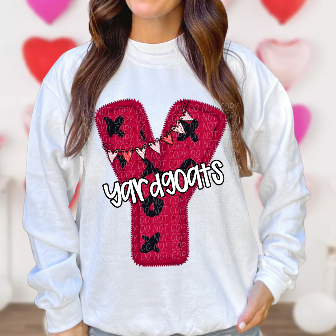 Valentines Day School Spirit A-B DTF Print