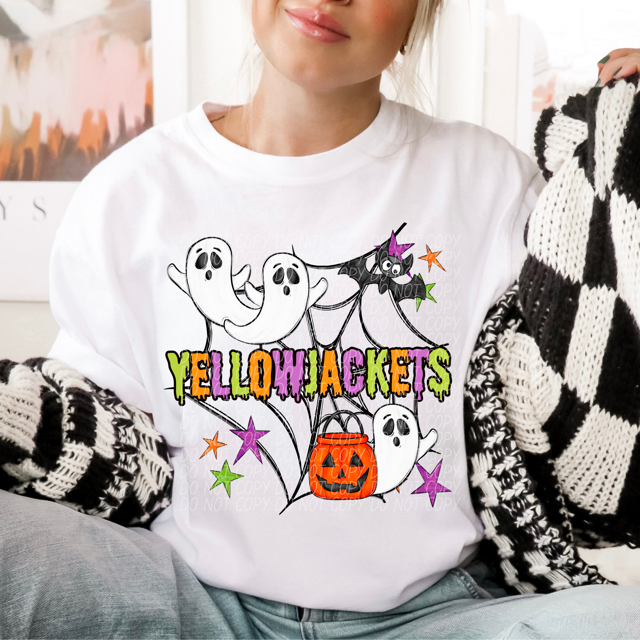 Halloween Mascots DTF Print