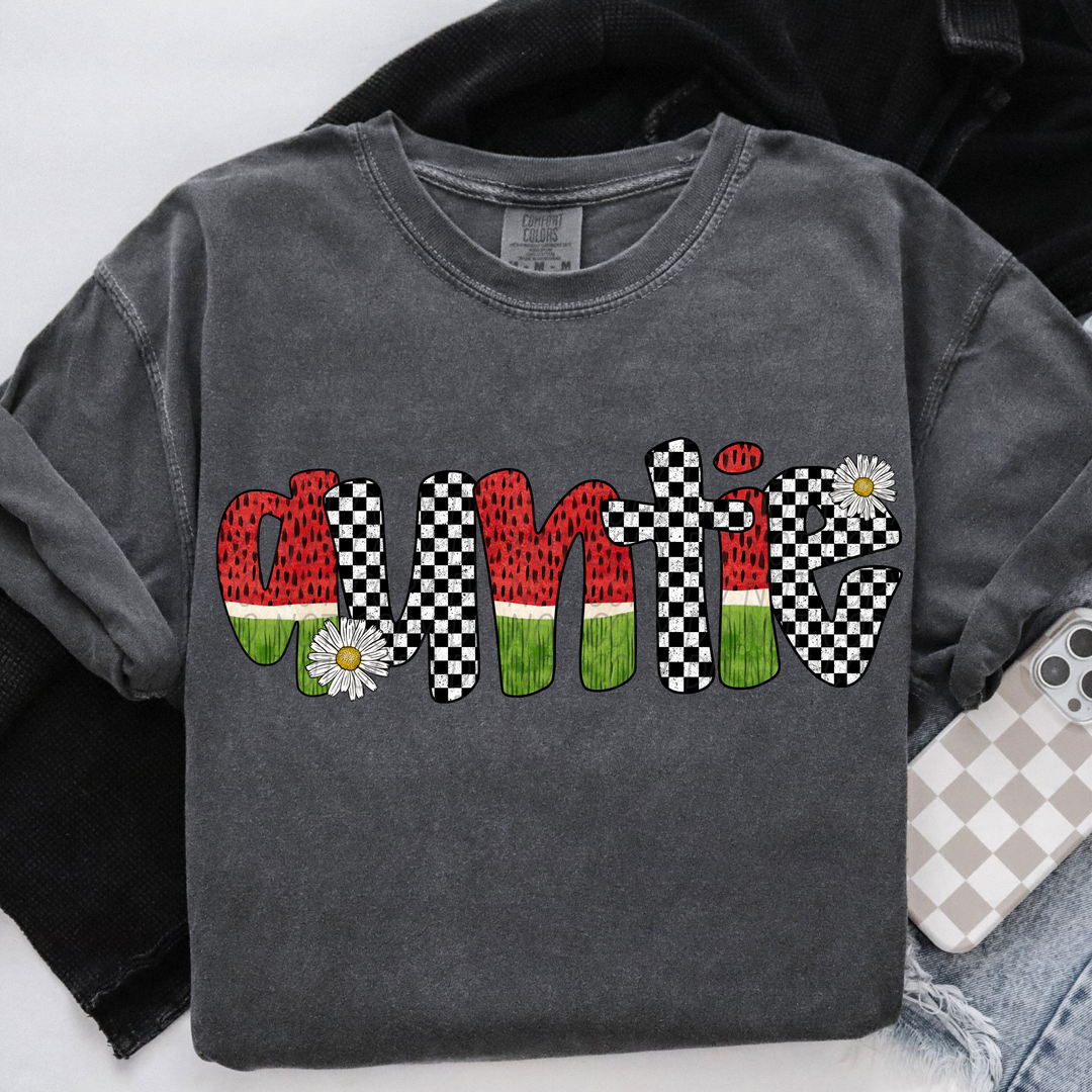 Watermelon Names DTF Print