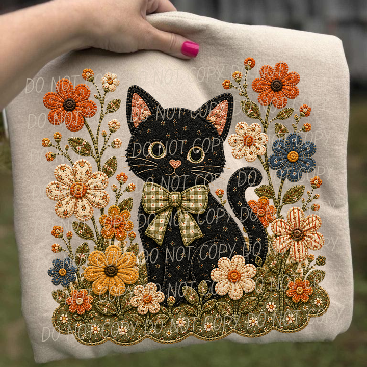 Fall Flowers DTF Print