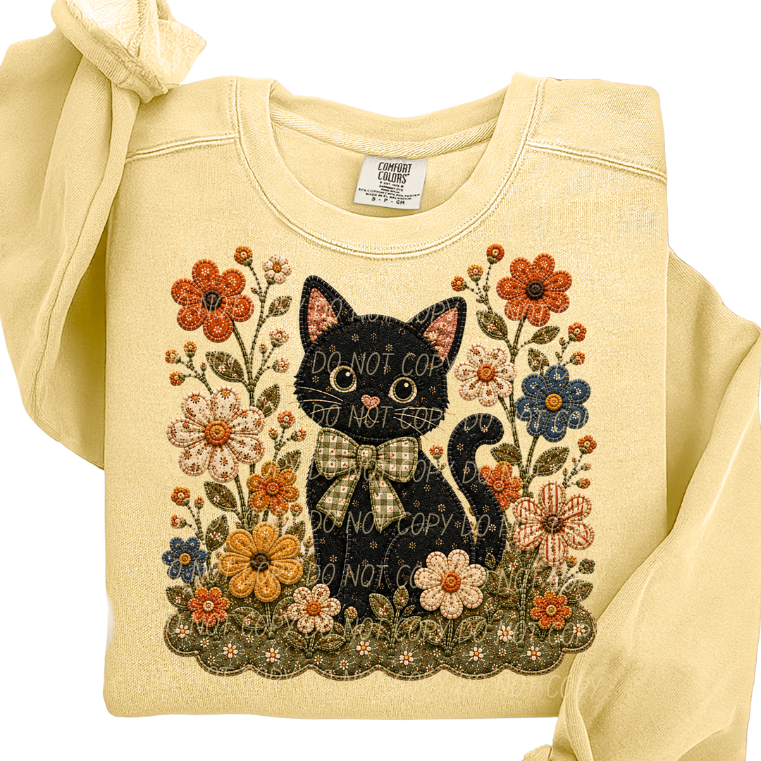 Fall Flowers DTF Print