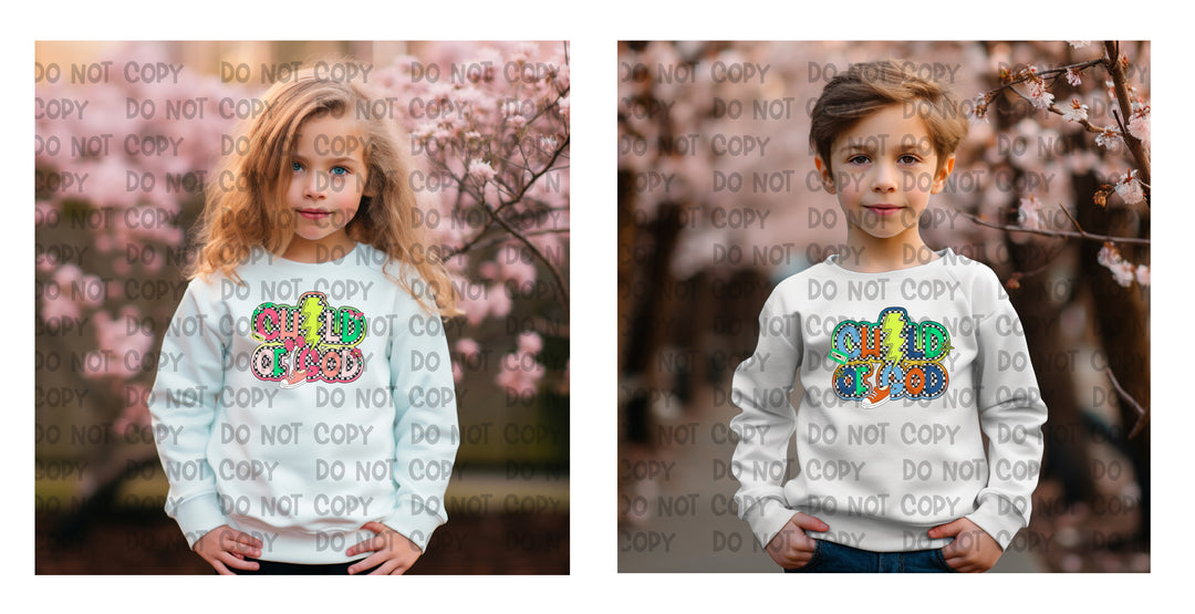 Child Of God DTF Print