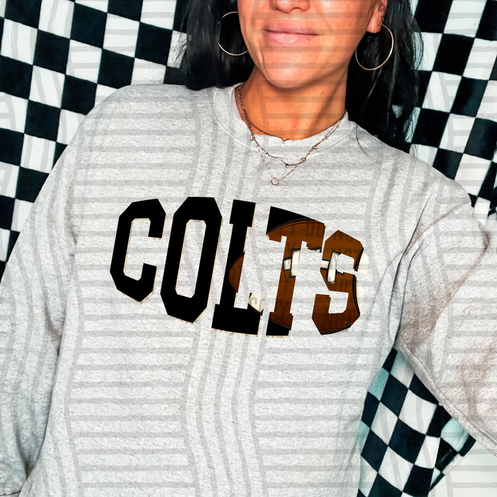 Varsity Clipped Football Mascots DTF Print