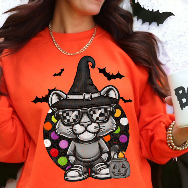 Trick or Treat Mascot DTF Print