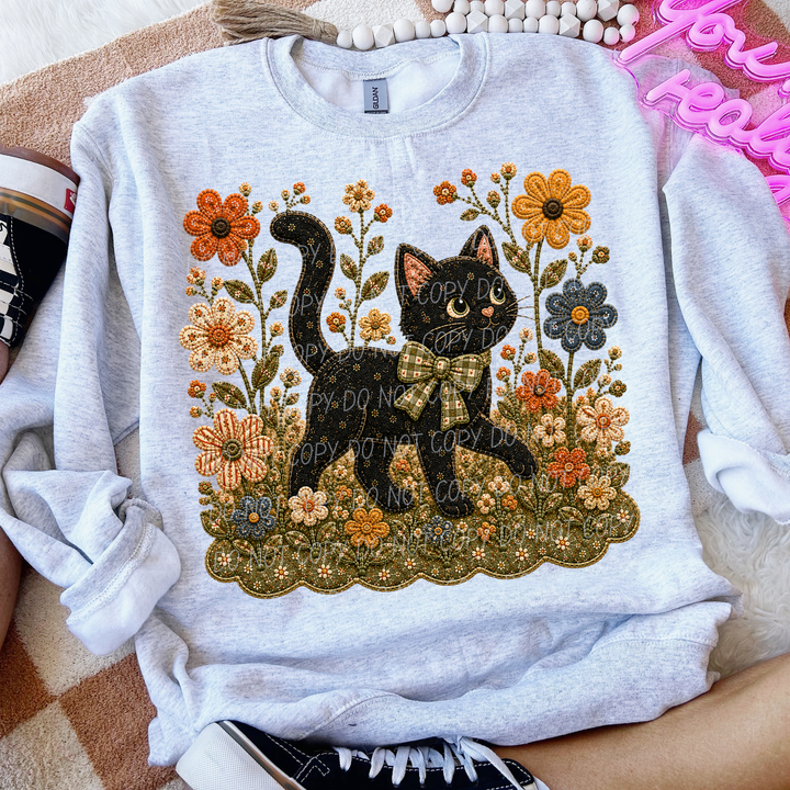 Fall Flowers DTF Print