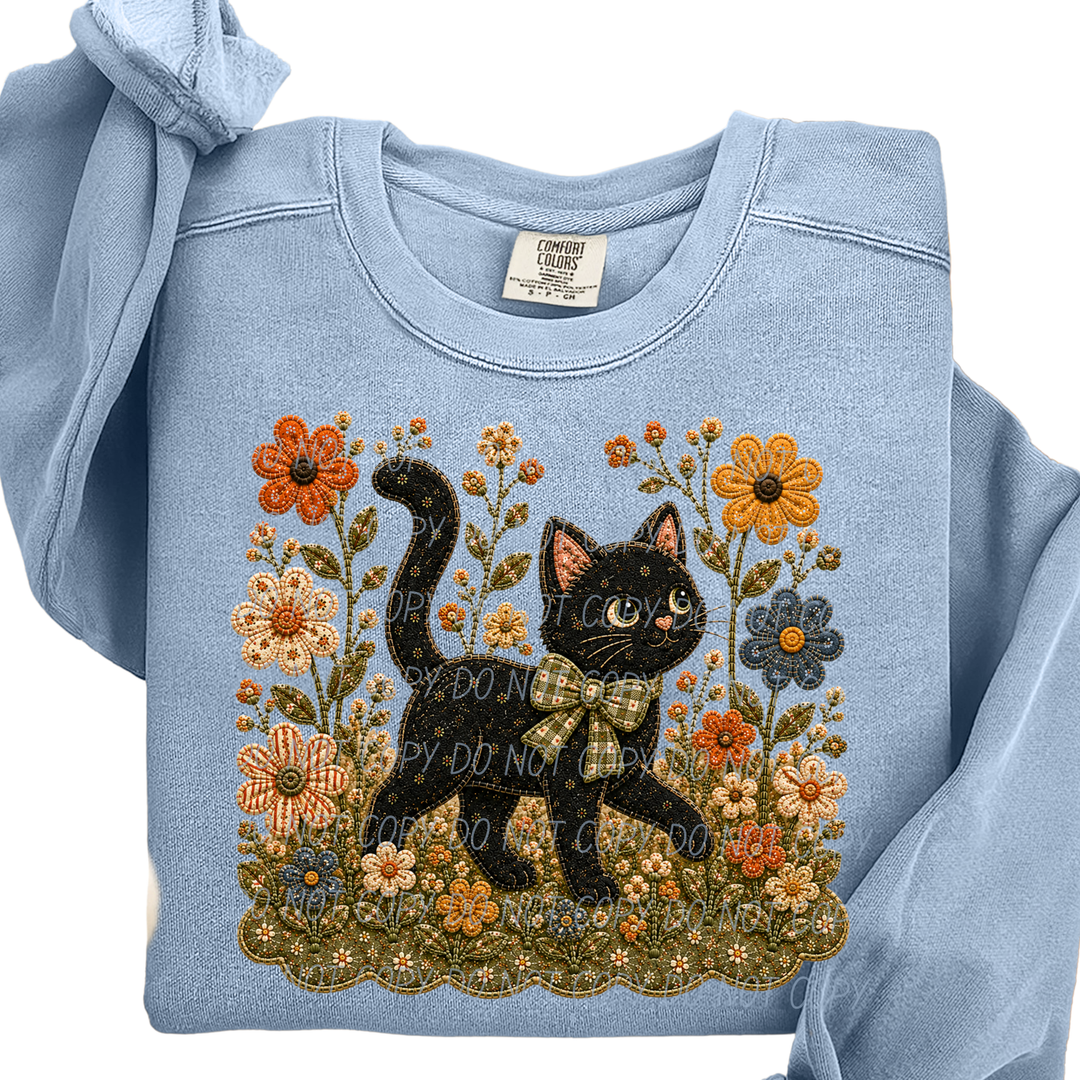 Fall Flowers DTF Print