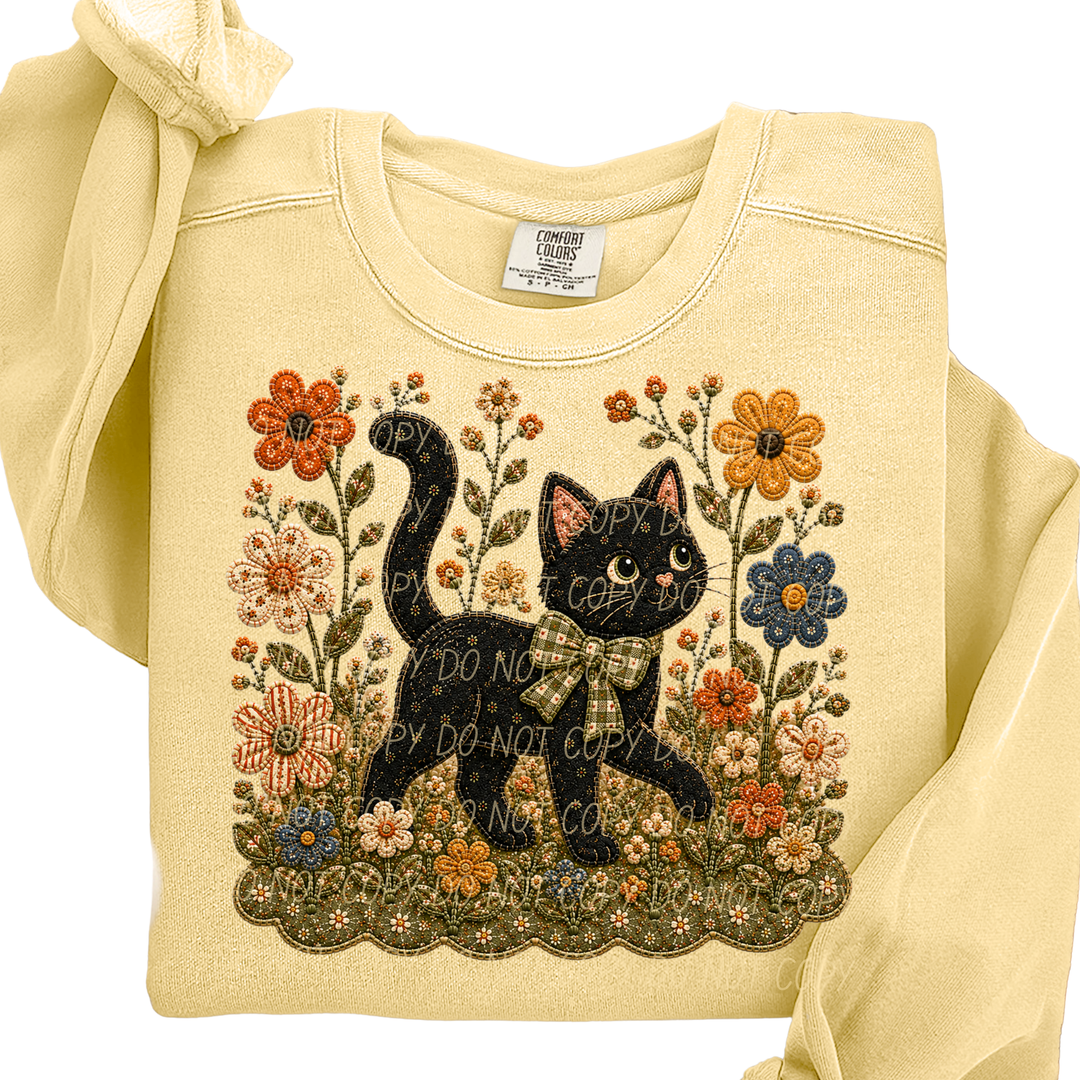 Fall Flowers DTF Print