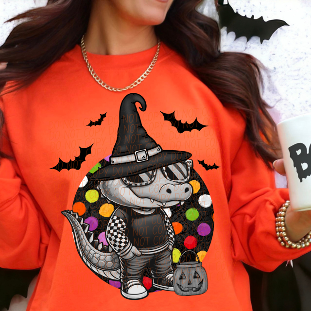 Trick or Treat Mascot DTF Print