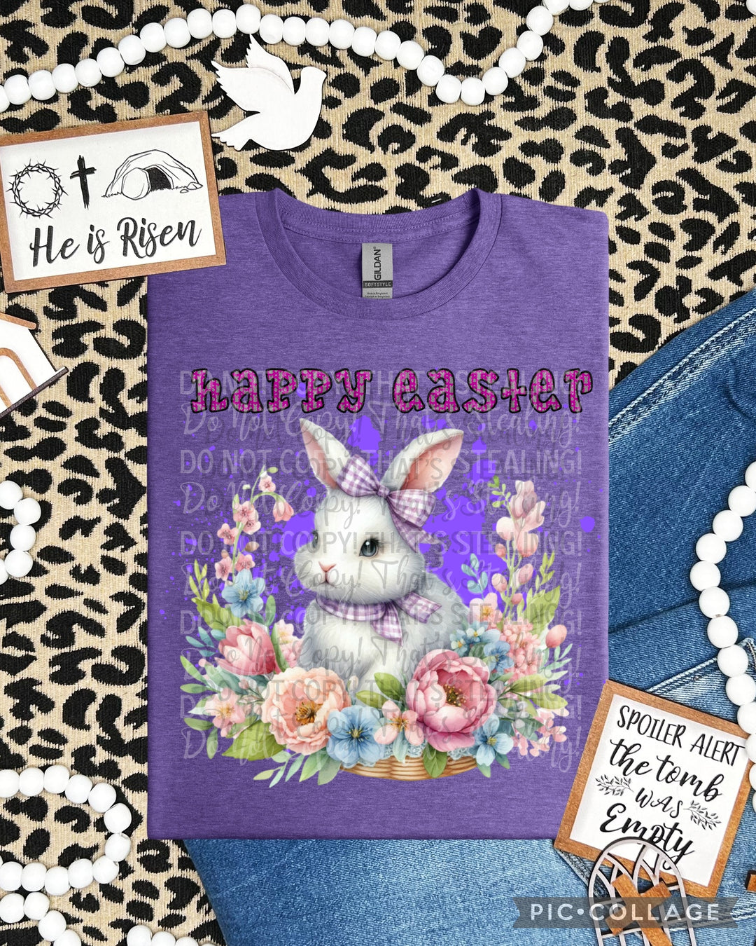 Happy Easter DTF Print