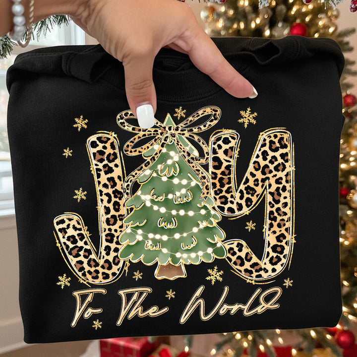 Joy To The World DTF Print