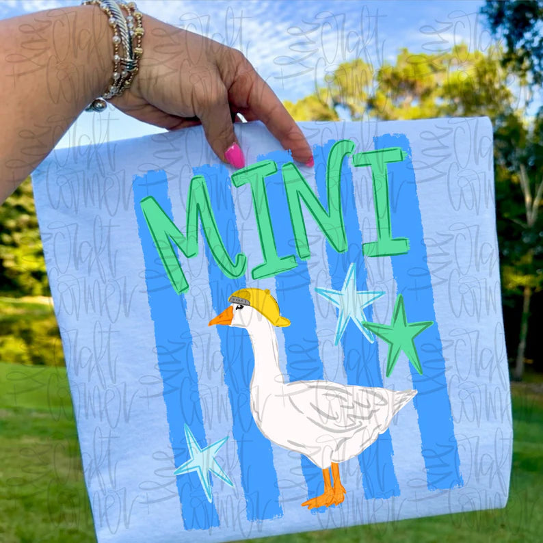 Mini BOY Goose DTF Print