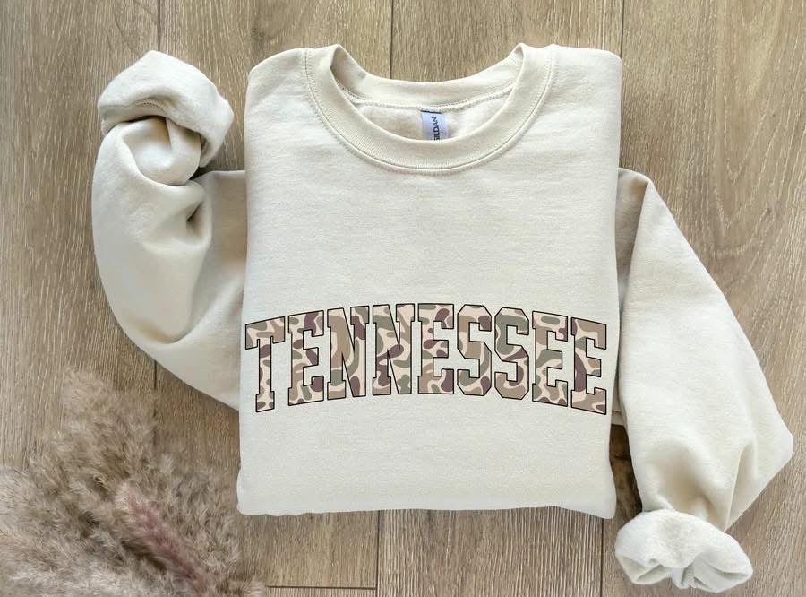 Tennessee Camo Sweatshirt