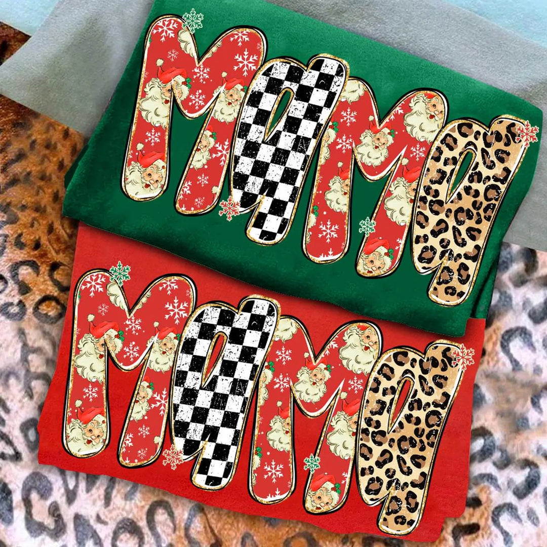 Mama Gildan Long Sleeve Printed Tee