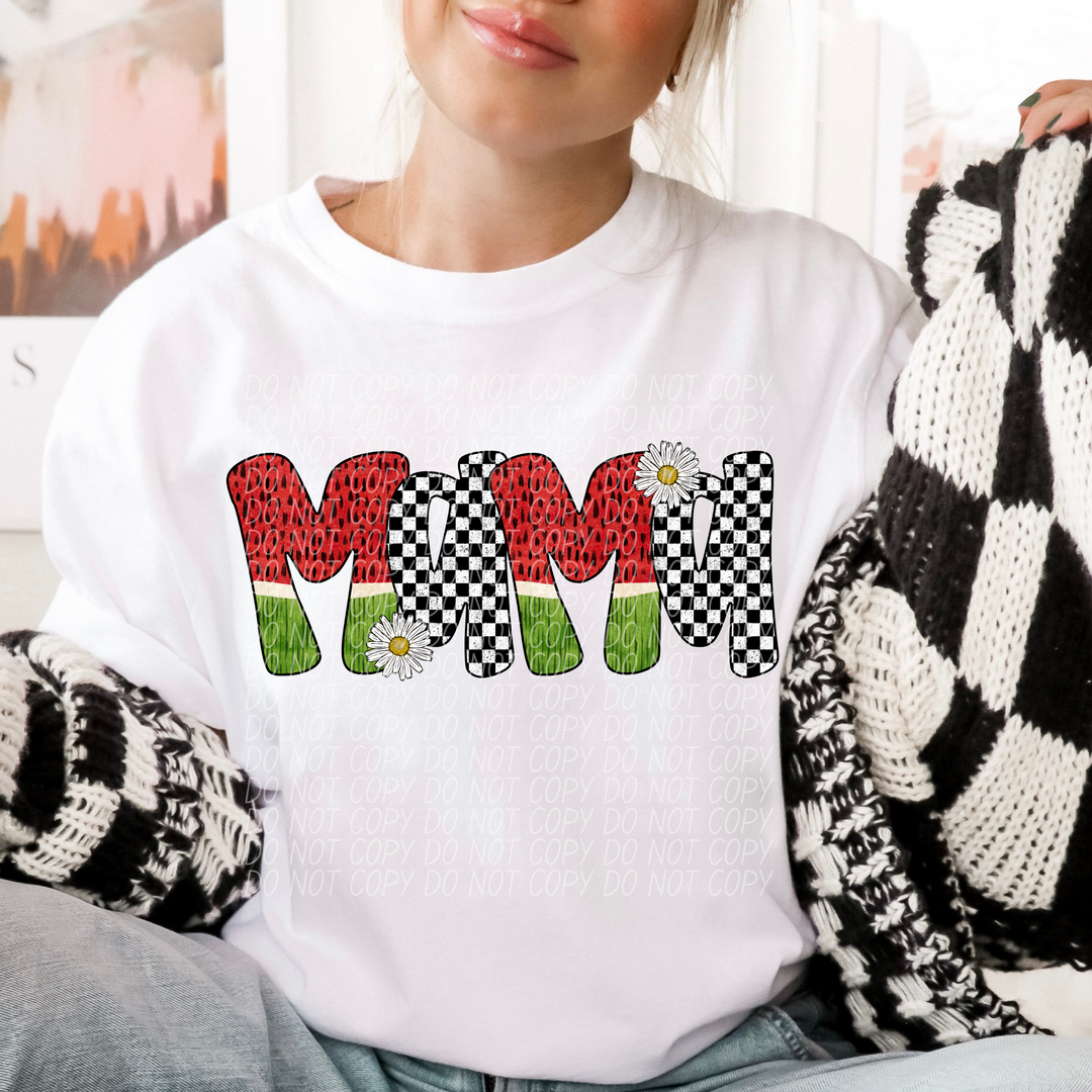 Watermelon Names DTF Print
