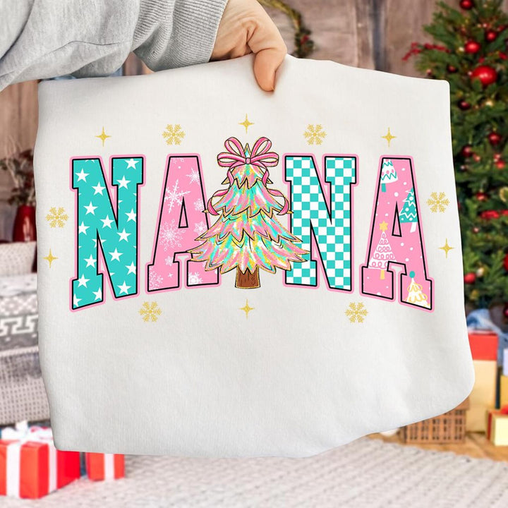 Christmas Names DTF Print