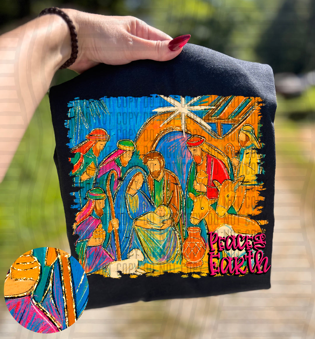 Nativity DTF Print