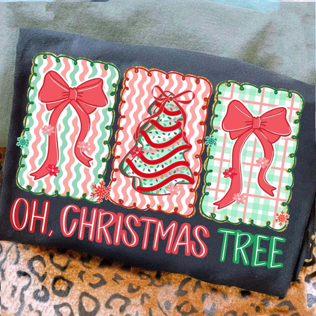 Oh Christmas Tree Printed Tee