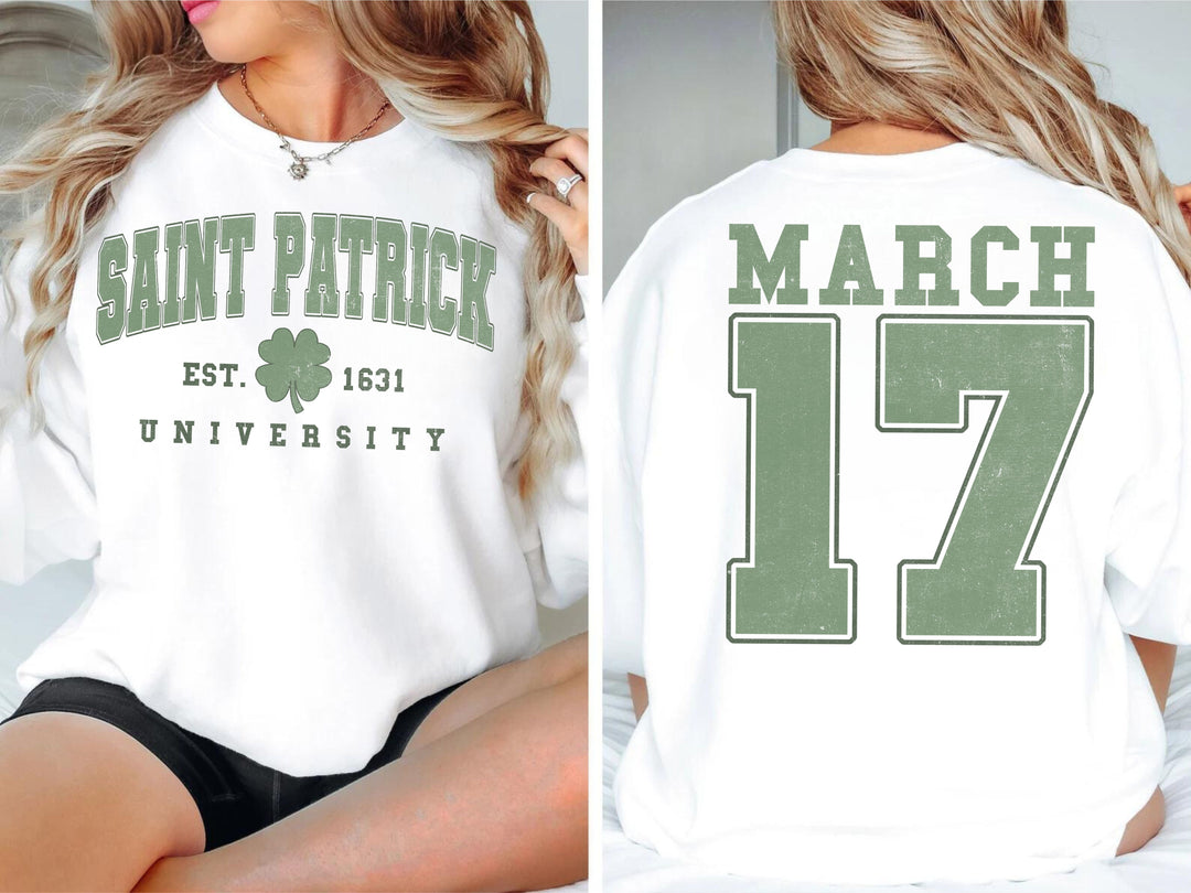 St. Patricks Day University DTF Print