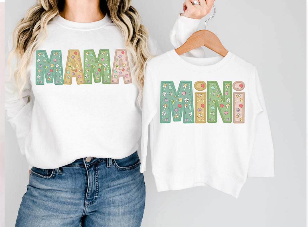 Mama and Mini Faux Lucky Charm DTF Print