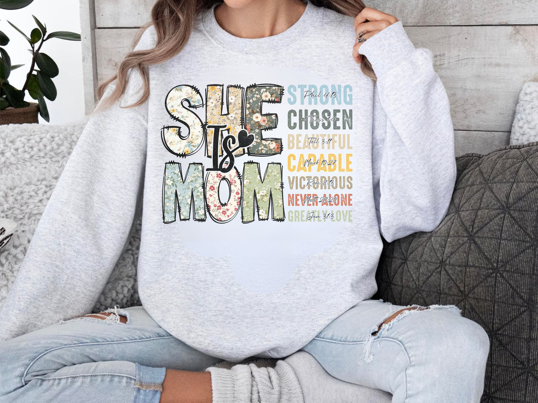 She is Mom DTF Print