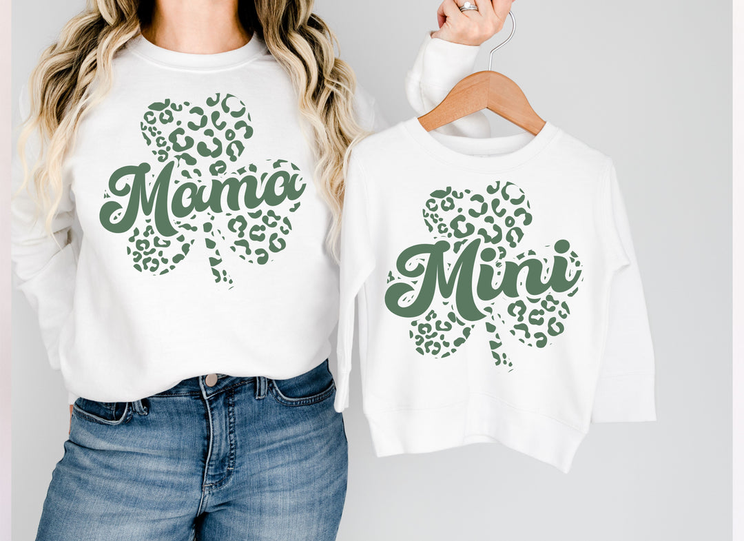 Mama and Mini Clover DTF Print