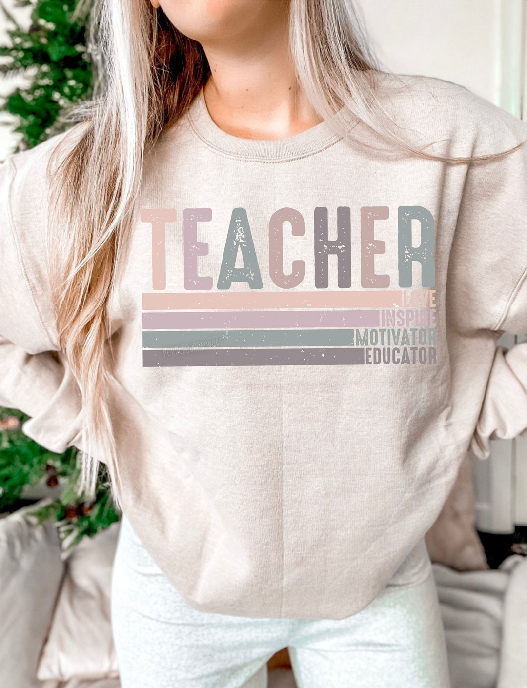 Teach Love Inspire DTF Print