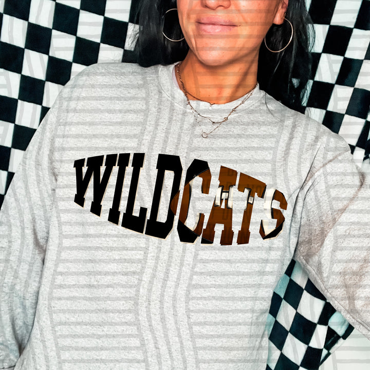 Varsity Clipped Football Mascots DTF Print
