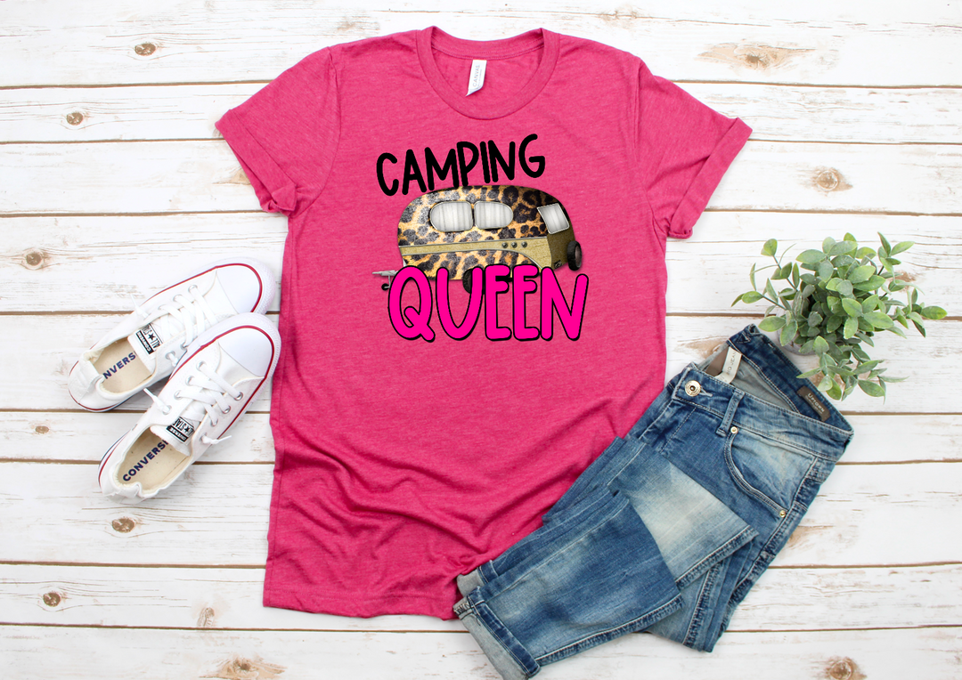 Camping Queen  DTF Print