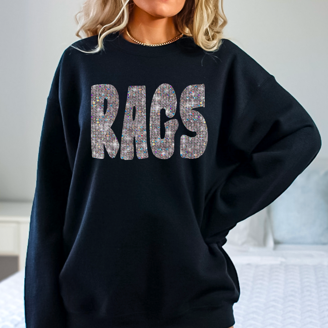 Rags Bling DTF Print