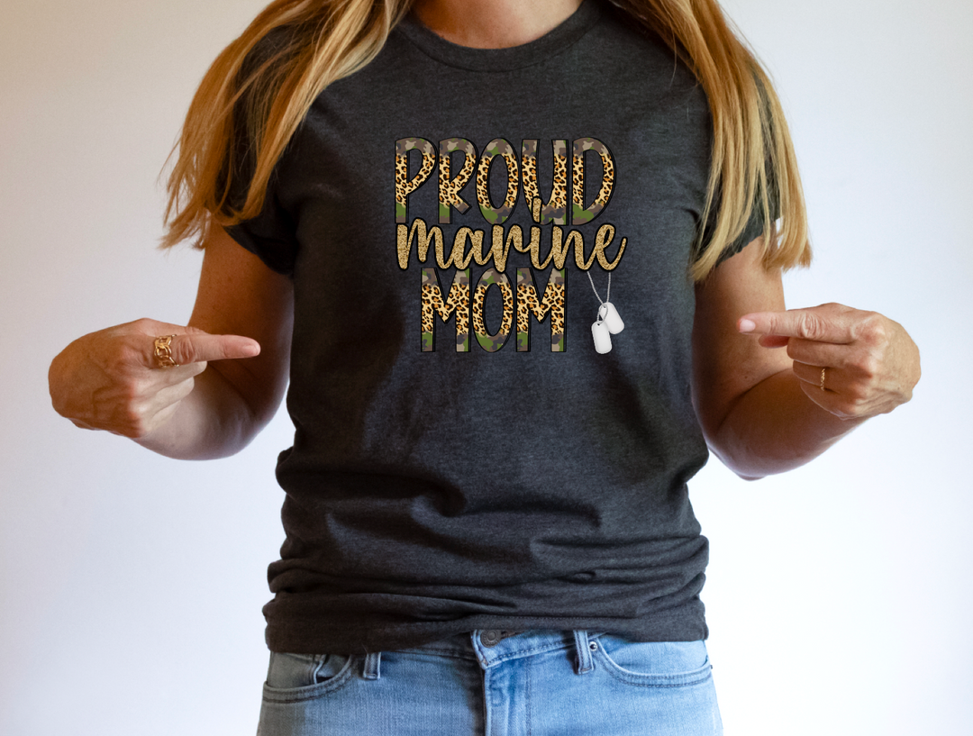 Proud Military Mom DTF Print