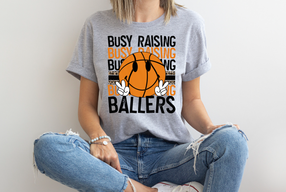 Busy Raising Ballers DTF Print