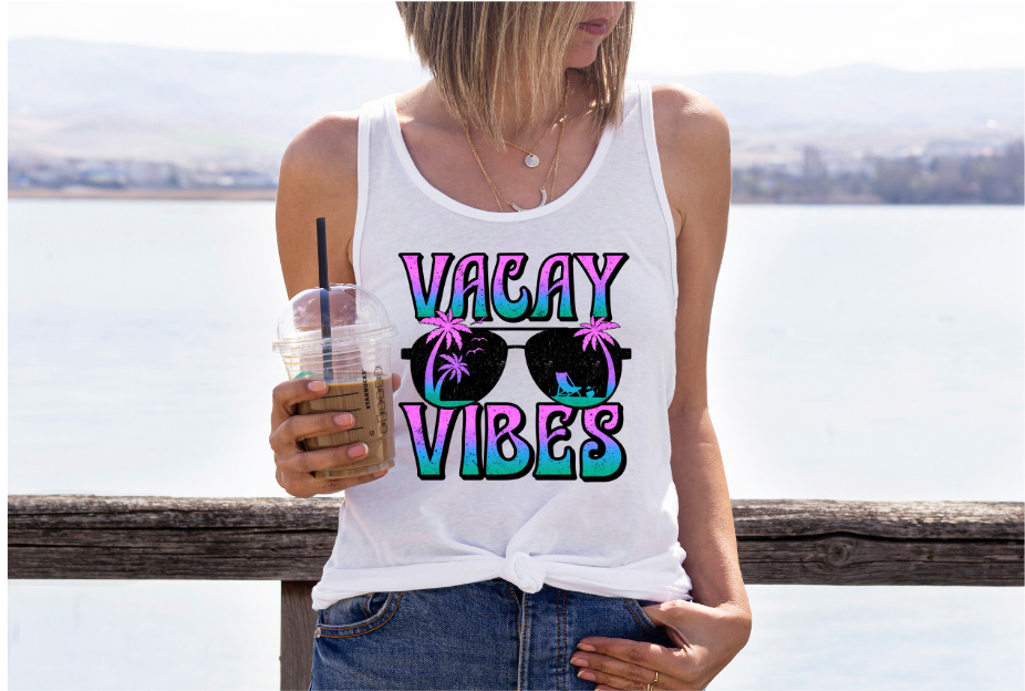 Vacay Vibes DTF Print