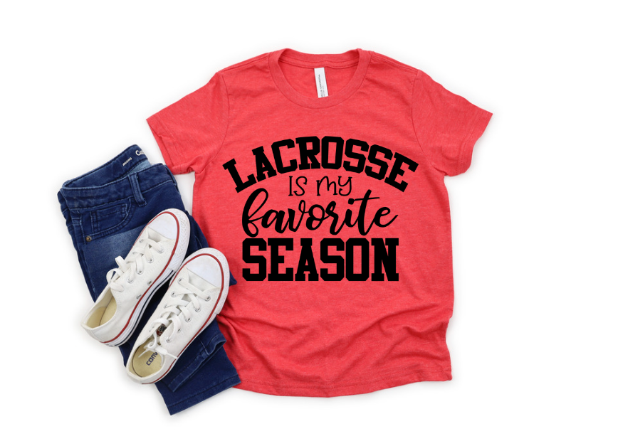 Lacrosse is my Favorite Season DTF Print