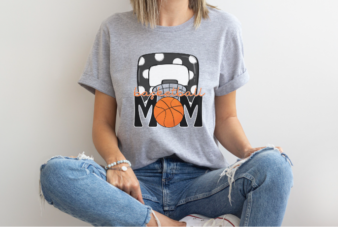 Basketball Mom DTF Print