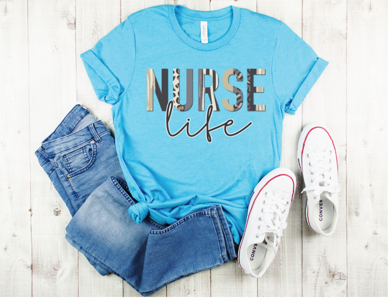 Nurse Life DTF Print