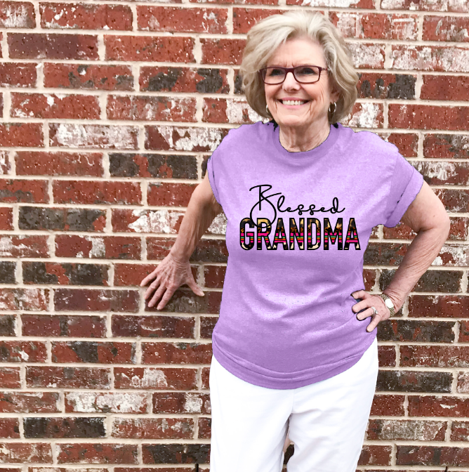 Blessed Grandma/Mama (multiple names) DTF Print