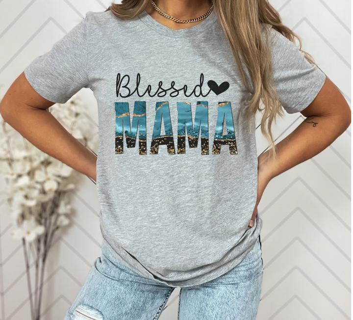 Blessed Mama DTF Print