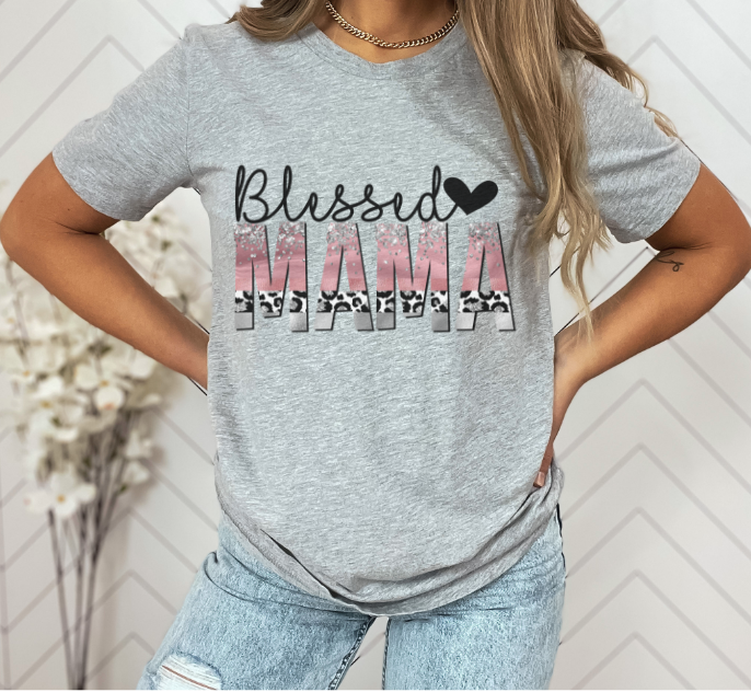 Blessed Mama DTF Print