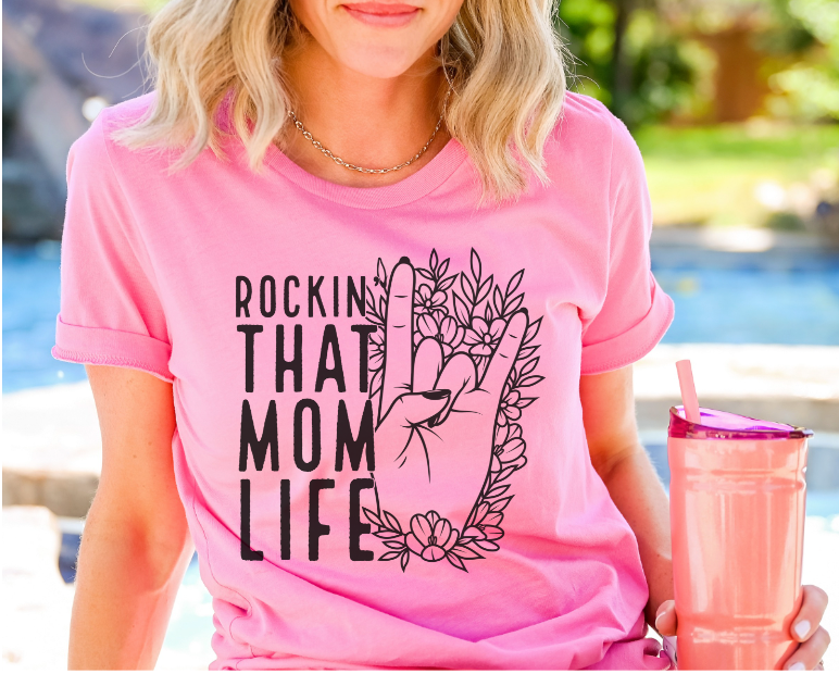 Mom Life DTF Print