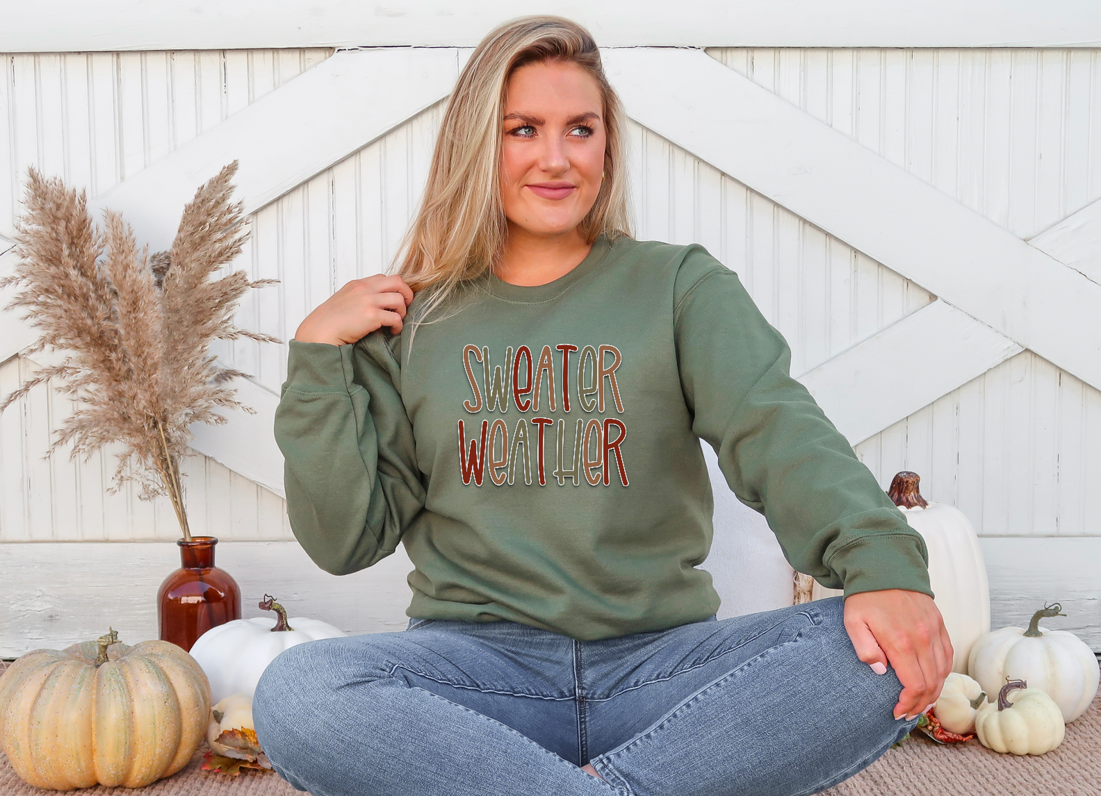 Sweater Weather  DTF Print