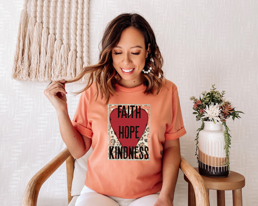 Faith, Hope, Kindness Screen Print (A17)