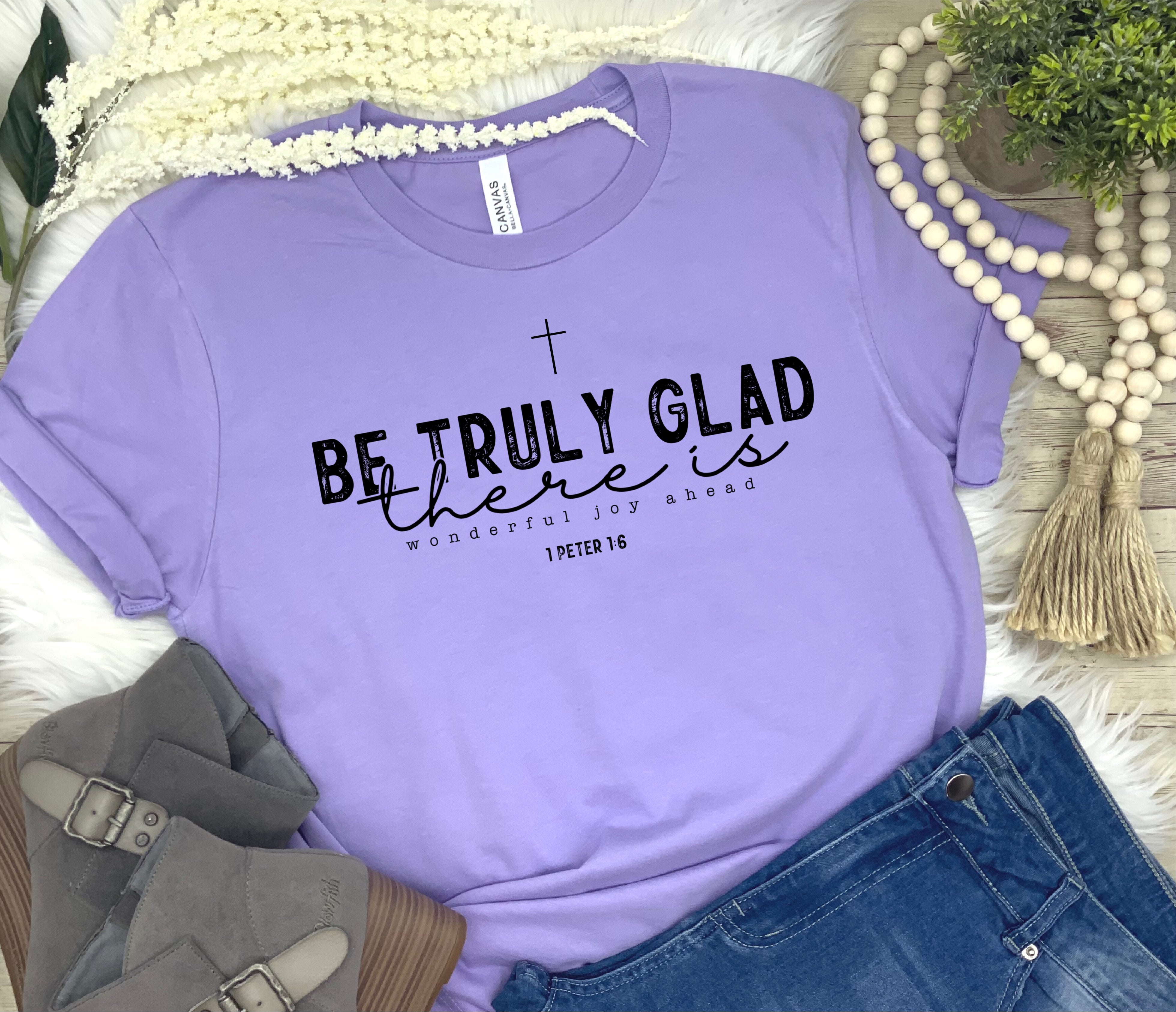 Be Truly Glad There is Wonderful Joy Ahead Screen Print P5