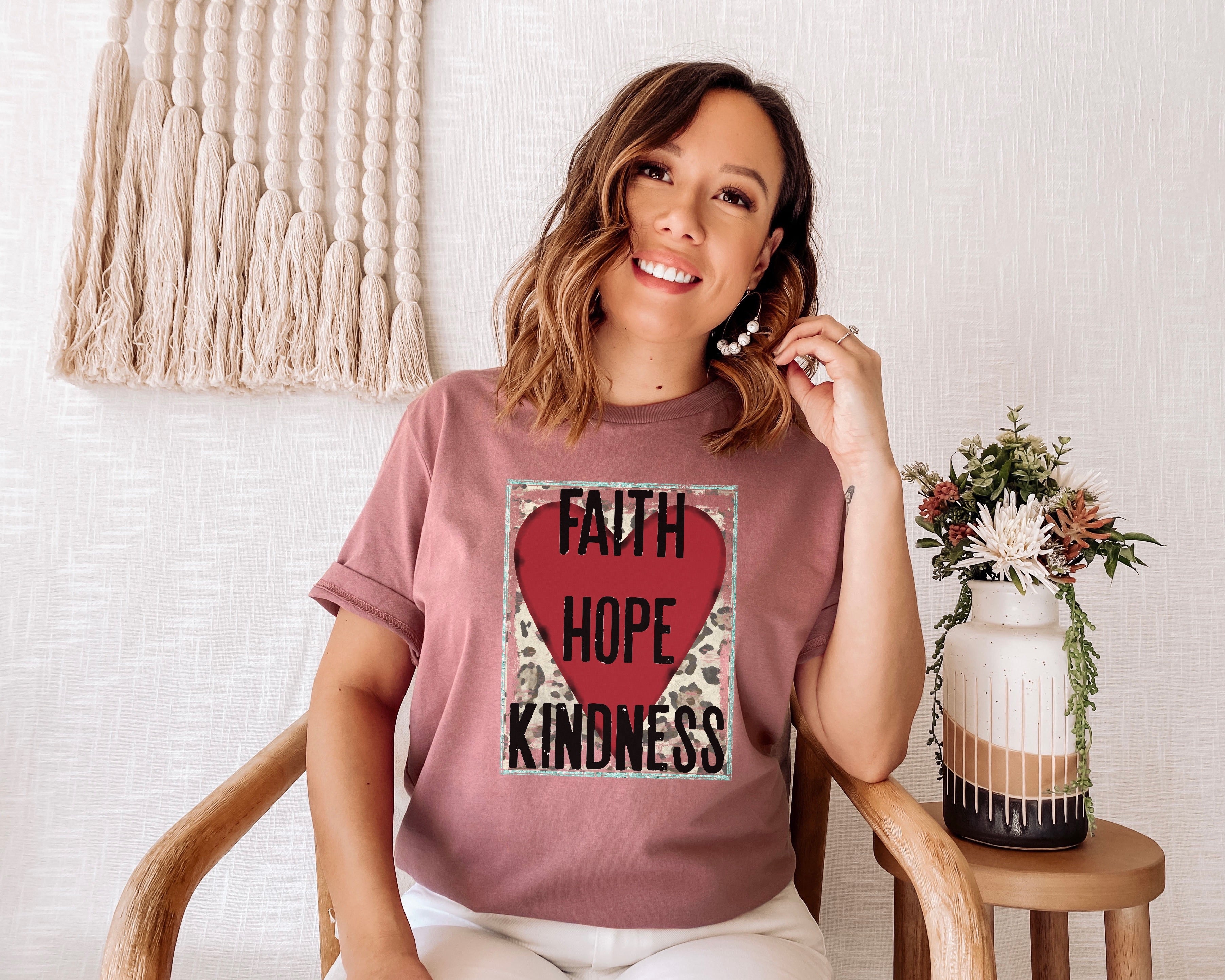 Faith, Hope, Kindness Screen Print (C8)