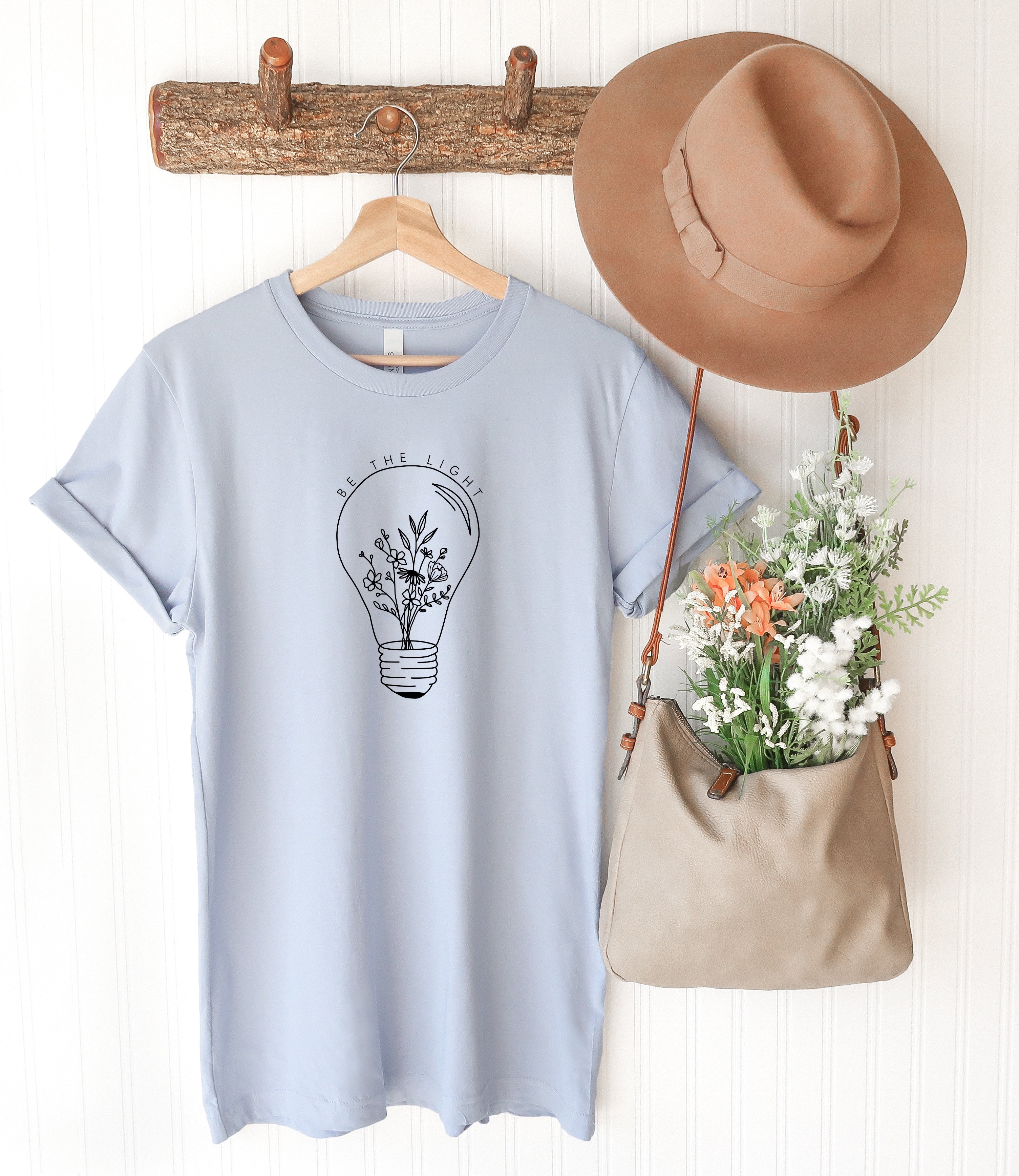 Be the Light Screen Print T17