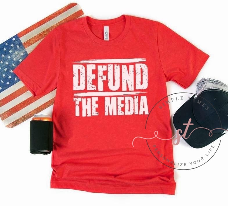 Defund the Media DTF Print