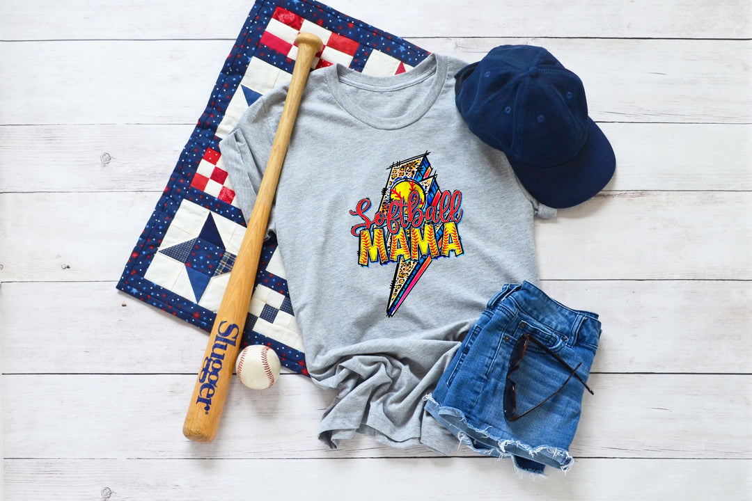 Softball Mama DTF Print