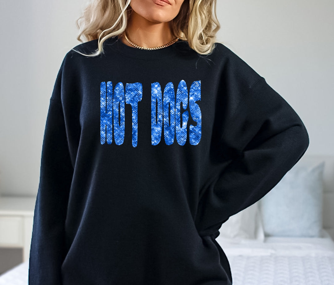 Hot Dogs Bling DTF Print