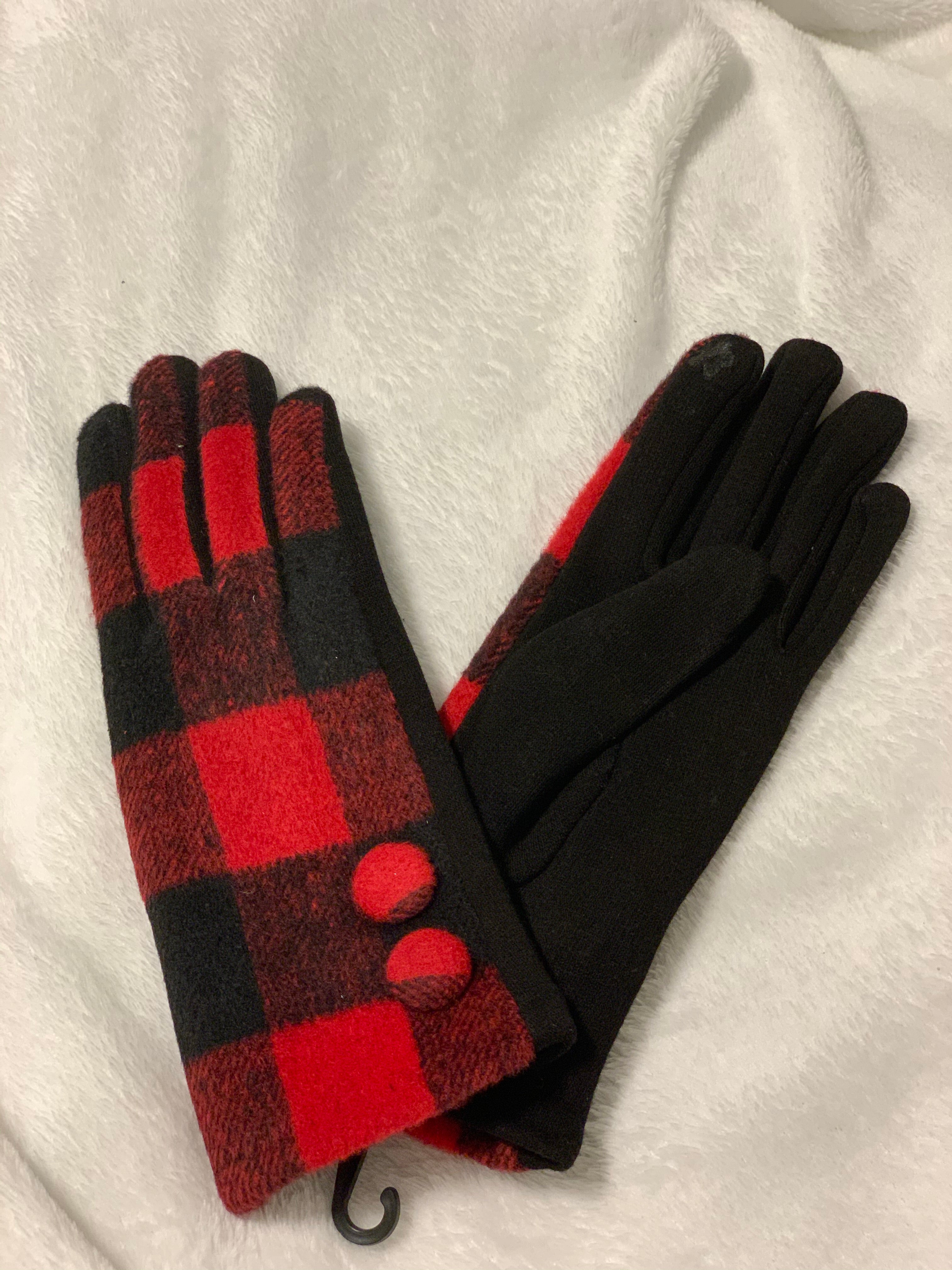 Buffalo Plaid Gloves
