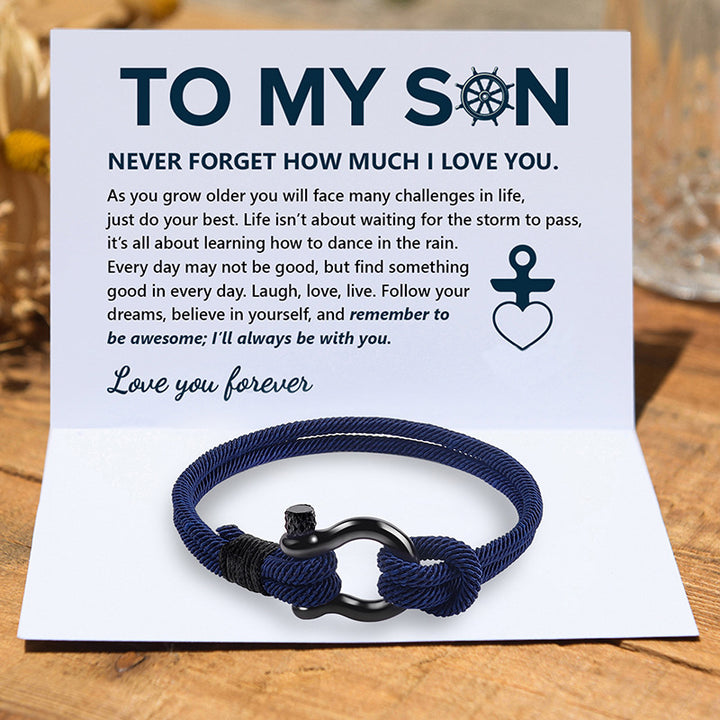 To My Son Bracelet